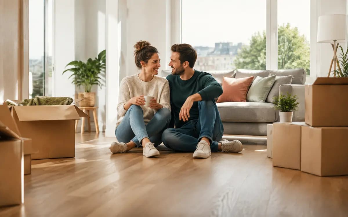 Realistische huurwoning in België